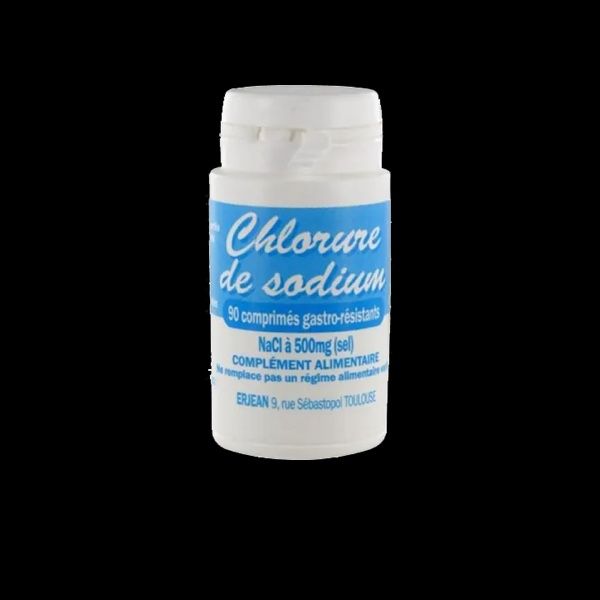 Sodium Chlorure Erjean 0,5G Comprime 90