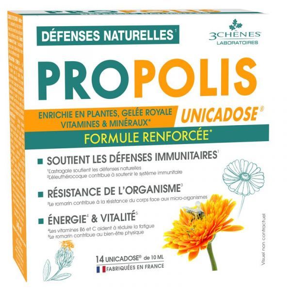 Propolis - boite 14 unicadoses