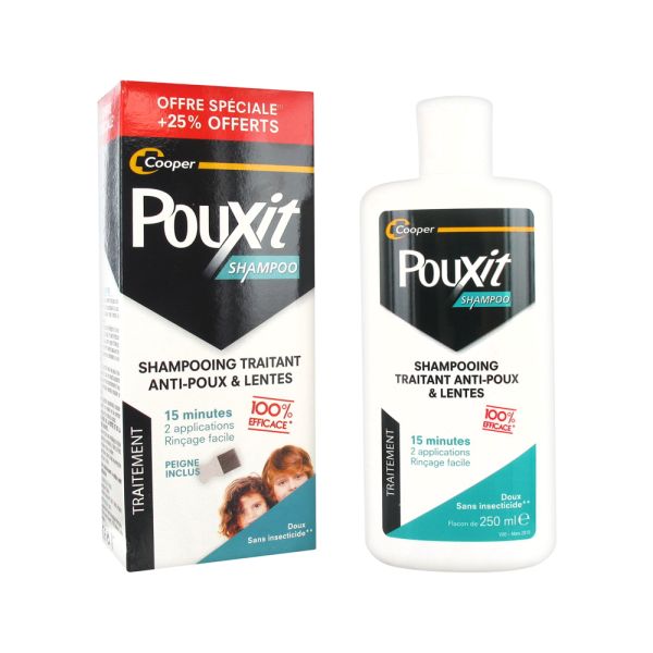 Cooper Pouxit Shampooing + 50Ml Offert Lotion 200 Ml Promo 1