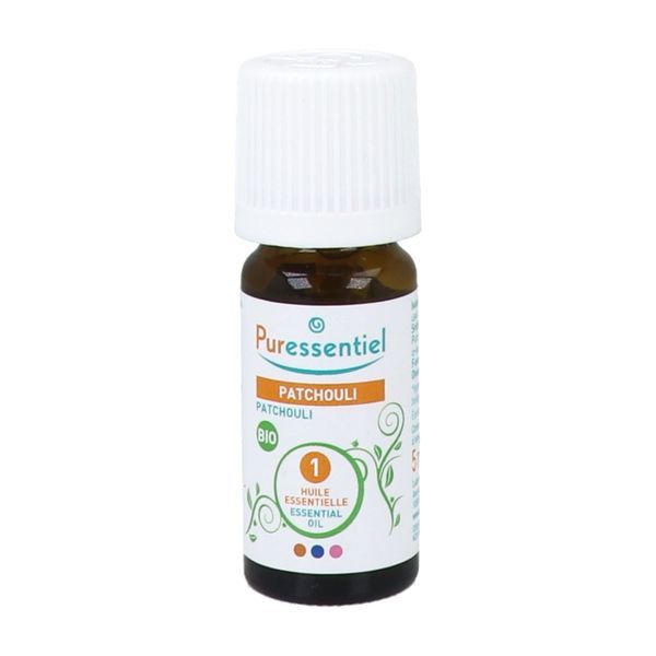 PURESSENTIEL HUILE ESSENTIELLE BIO Huile essentielle de patchouli HEBBD, fl 5 ml