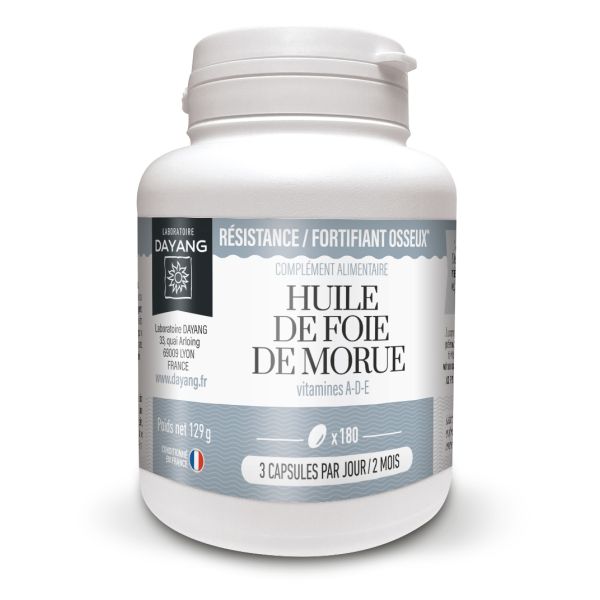 Dayang Foie de morue - 180 capsules