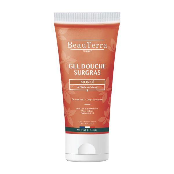 Beauterra Gel Douche Surgras Parfum Monoi Tube 100 Ml 1