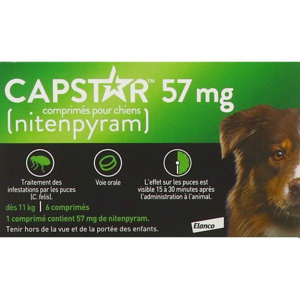 Capstar 57Mg Comprimes Pour Chiens Plaq Th-Form 6