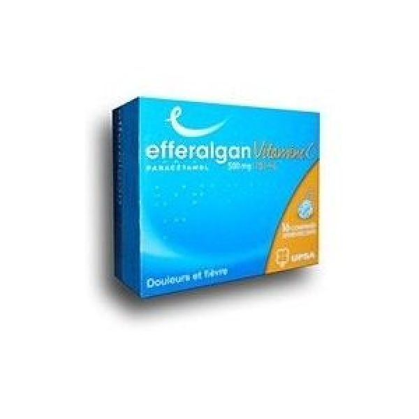 Efferalganvitaminec 500 Mg/200 Mg Comprime Effervescent B/16 PARACETAMOL