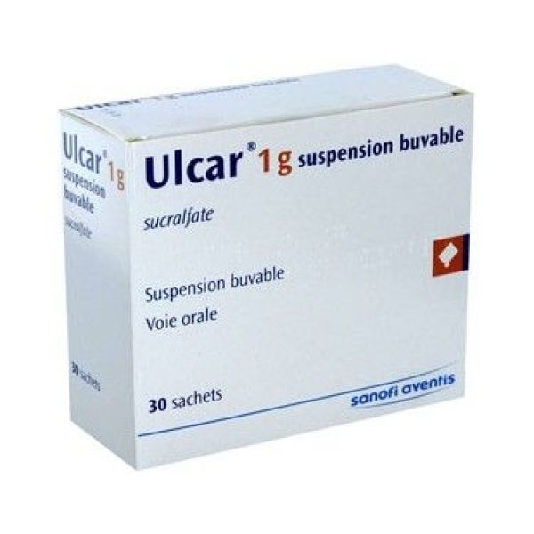 ULCAR 1 G suspension buvable en sachet B/30