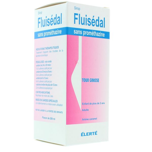 Fluisedal Sans Promethazine Sirop 1 Flacon(S) En Verre De 250 Ml