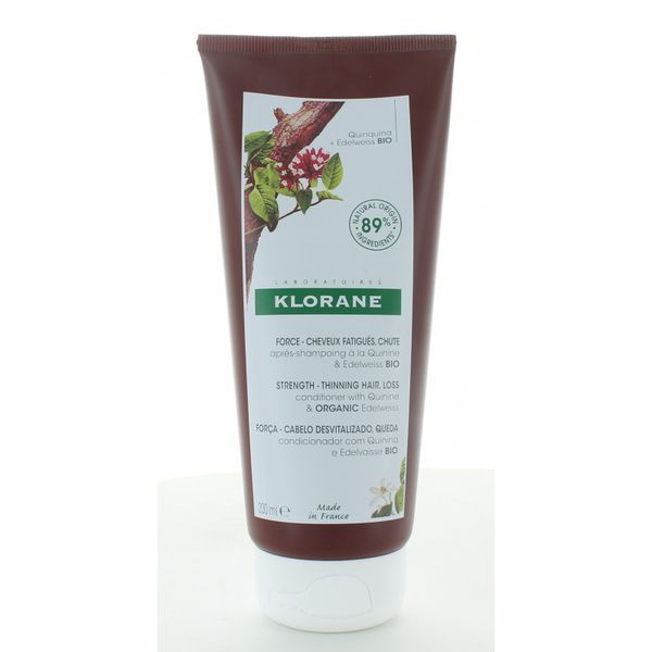 Klorane Baume A La Quinine Et A L'Edelweiss Bio Creme Tube 200 Ml 1