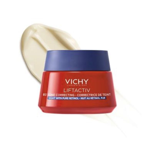 LIFTACTIV CREME B3 CORRECTRICE DE TEINT NUIT Crème de nuit correctrice de teint au rétinol pur, pot 50 ml