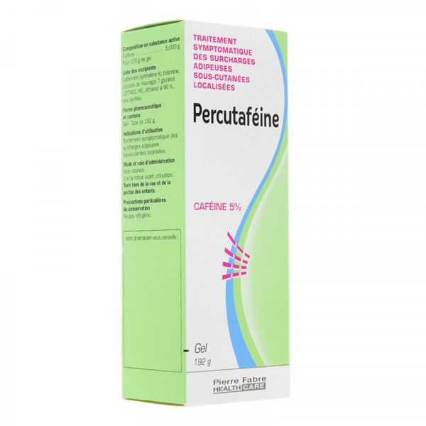 PERCUTAFEINE GEL 1 tube(s) polyéthylène de 192 g