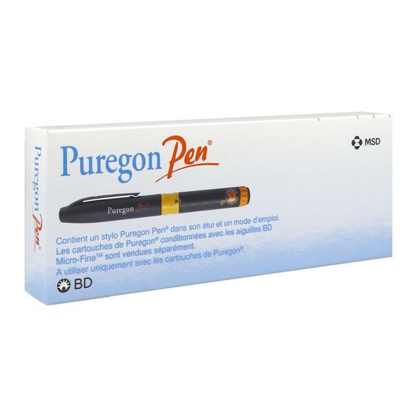 PUREGON PEN Stylo injecteur d'hormone folliculostimulante Puregon, unité