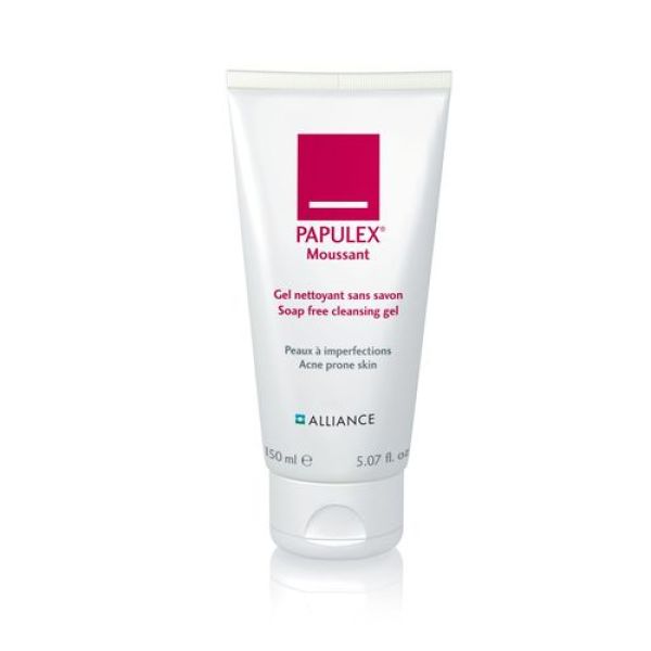 Papulex Moussant Peaux Jeunes A Problemes Gel Tb 150 Ml 1