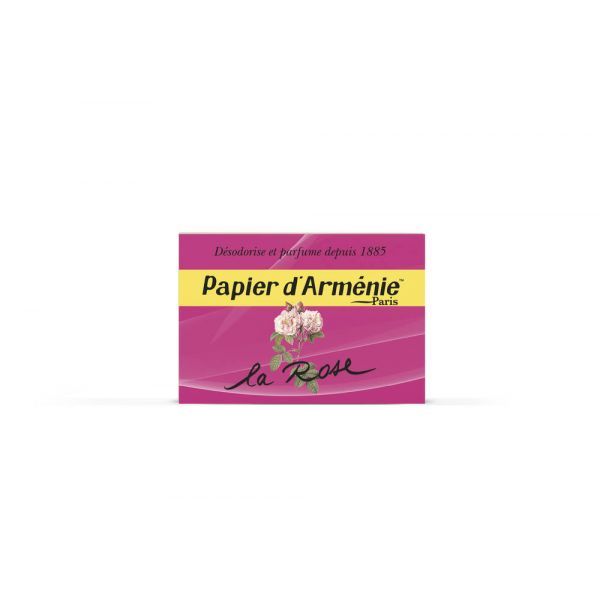Papier d'Armenie Carnet de Papier d'Arménie - La Rose