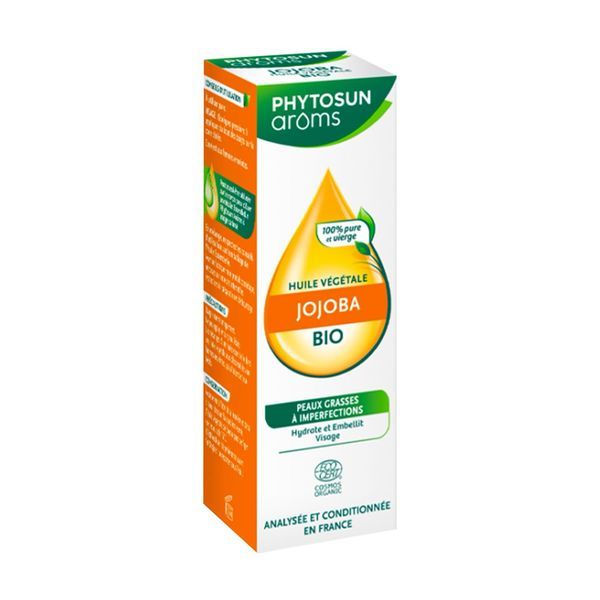 PHYTOSUN AROMS HUILE VEGETALE BIO Huile végétale de jojoba bio, fl 50 ml