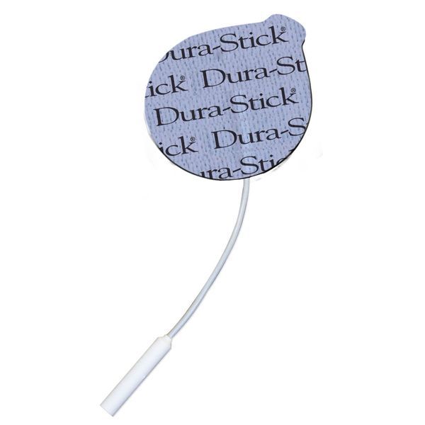 DURA STICK NERVE FIL Electrode autocollante repositionnable et réutilisable, souple, ronde, diamètre 50 mm (ref. 42197), sachet 4