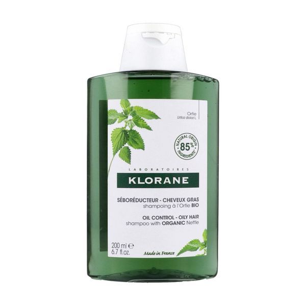 KLORANE ORTIE SHAMPOING SEBOREDUCTEUR CHEVEUX GRAS Shampoing séboréducteur à l'ortie bio, fl 200 ml