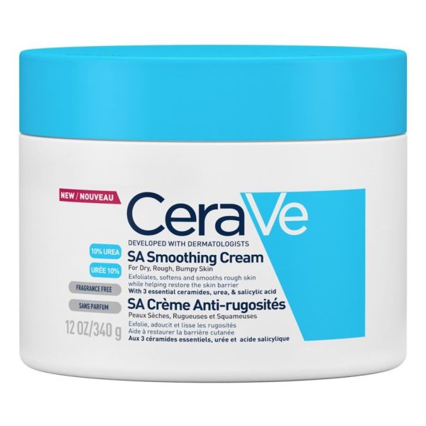 CERAVE Crème SA anti-rugosités  Pot de 340ml