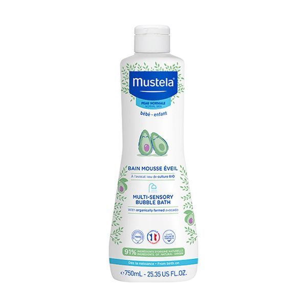 Mustela Bain Mousse Eveil A L'Avocat Bio Gel Flacon 750 Ml 1