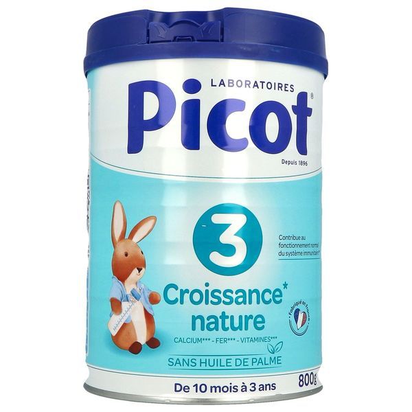 PICOT CROISSANCE NATURE Lait de croissance pour nourrisson, bt 800 g