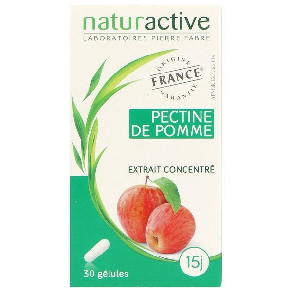 NATURACTIVE GELULE PECTINE DE POMME Gélule, complément alimentaire à base de pectine de pomme, bt 30
