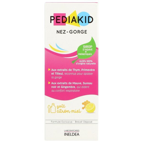 Pediakid Sirop Pediakid : Nez gorge miel citron 125 ml