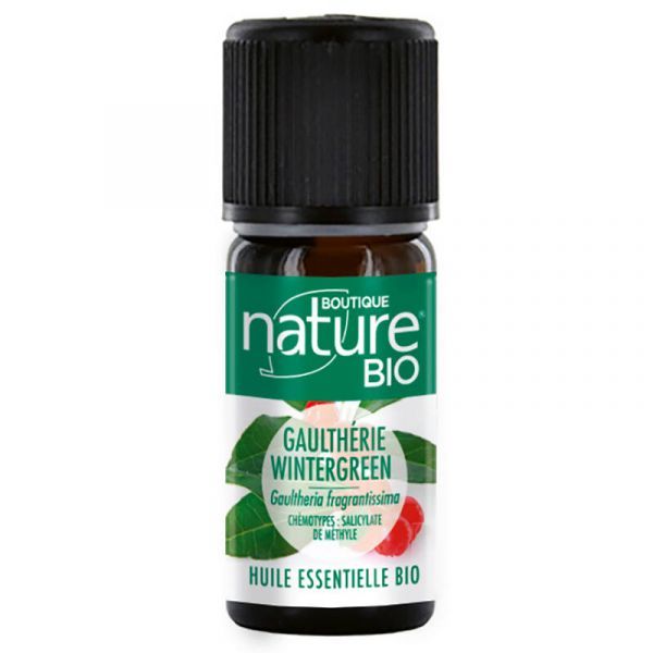 Boutique Nature HE Gaulthérie Wintergreen (Gaultheria fragrantissima) BIO - 10 ml