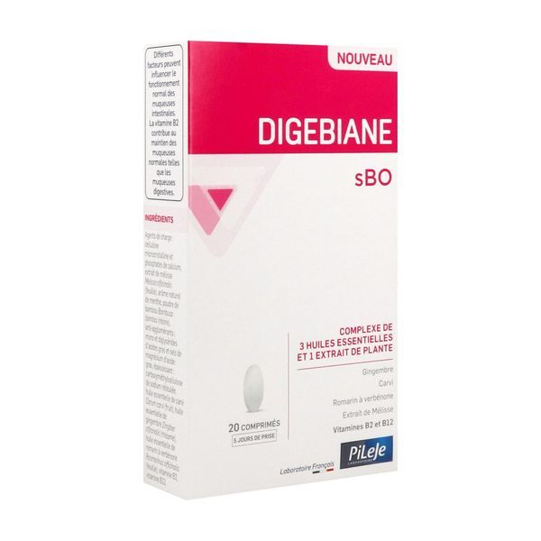 Pilège Digebiane sBO 20 comprimés