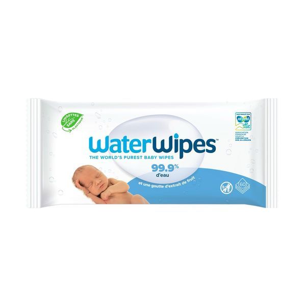 Waterwipes Lingettes Bd Bb X60