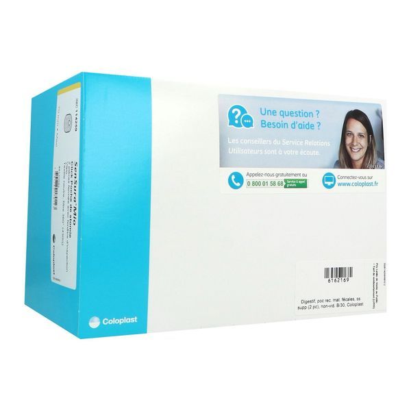 SENSURA MIO CLICK VISIO POCHE FERMEE MAXI Poche fermée, filtre intégré, système 2 pièces, textile neutre opaque, diamètre 70 mm (ref. 114259), bt 30