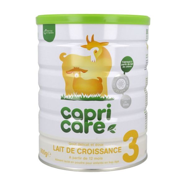 CAPRICARE 3 Lait de croissance pour nourrisson issu du lait de chèvre, bt 800 g