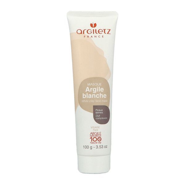 ARGILETZ MASQUE VISAGE Masque à l'argile blanche, tube 100 g