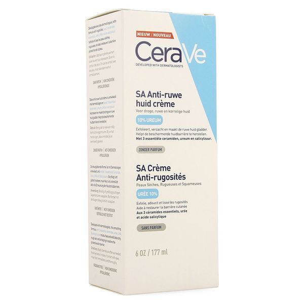 CERAVE SA CREME ANTI-RUGOSITES Crème anti-rugosités, tube 177 ml
