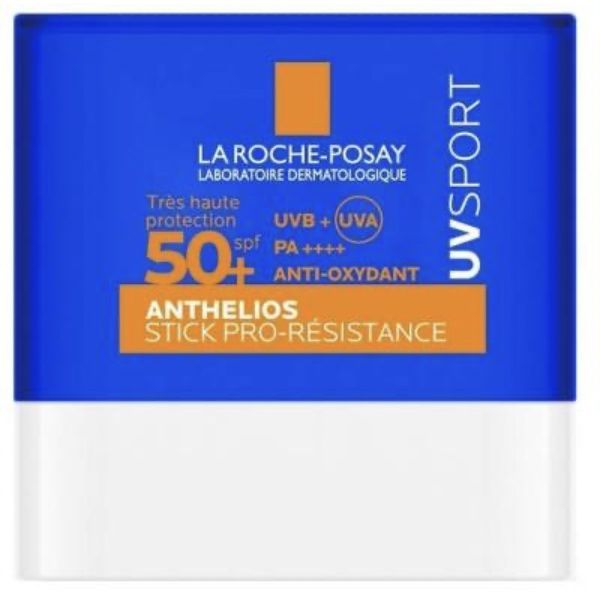 ANTHELIOS UVSPORT STICK PRO RESISTANCE SPF 50+ Stick solaire très haute protection, SPF 50+, stick 10 g