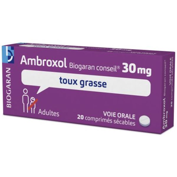 Ambroxol Biogaran Conseil 30 Mg Comprime Secable B/20