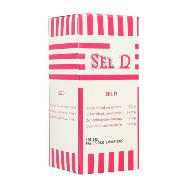 D SEL Poudre, aliment diététique de substitution du sel, bt 300 g