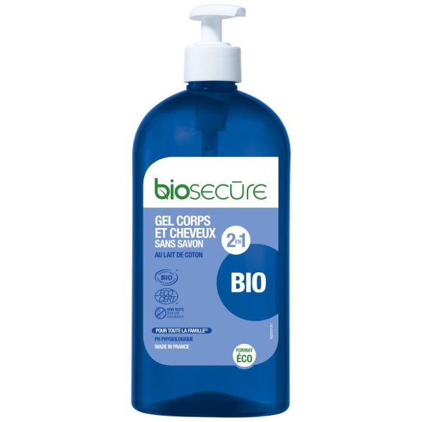 Bio Secure Gel Corps et Cheveux 730 ml