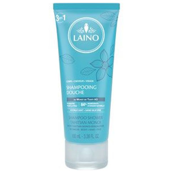 Laino Shampoing Douche Hydratant Au Monoi De Tahiti Gel Tube 100 Ml 1