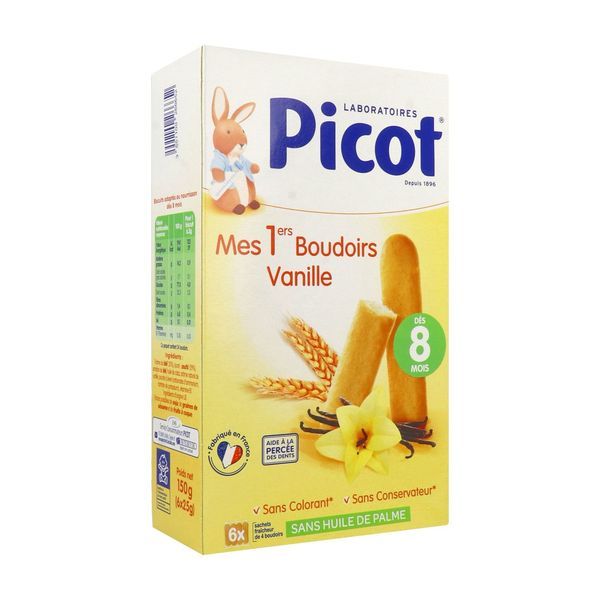 Picot mes 1ers boudoirs vanille