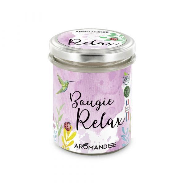 Aromandise Bougie d'ambiance Relax