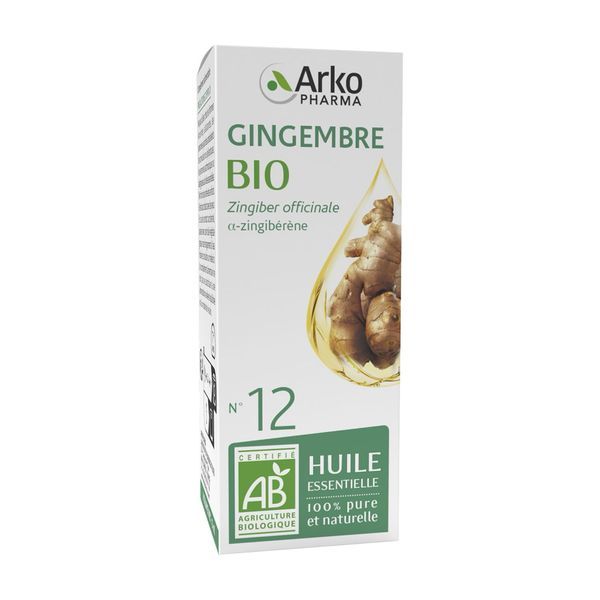 Arkoessentiel Huile Essentielle Gingembre Bio Flacon 5 Ml 1
