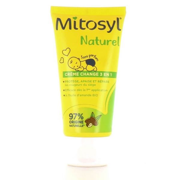 Mitosyl Crème naturel change bébé - tube 70 ml