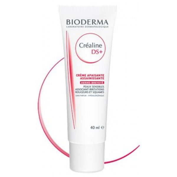 Crealine Ds+ Creme Apaisante Assainissante Tube 40 Ml 1