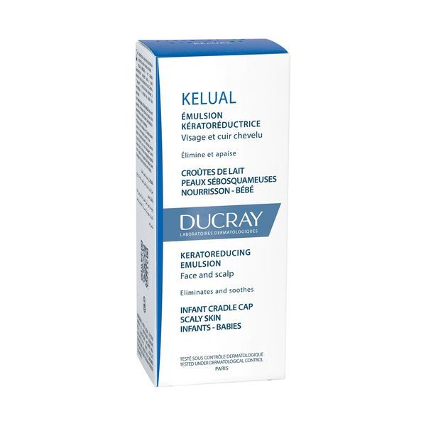 DUCRAY KELUAL Emulsion (croûtes de lait) 50 ml