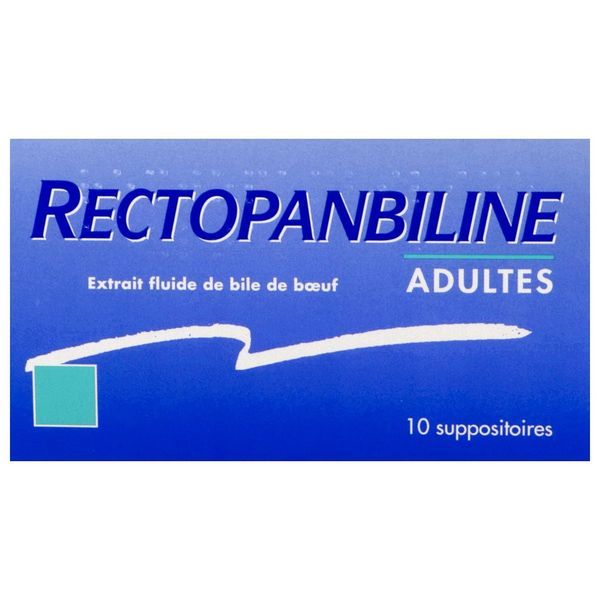 RECTOPANBILINE ADULTES SUPPOSITOIRE B/10