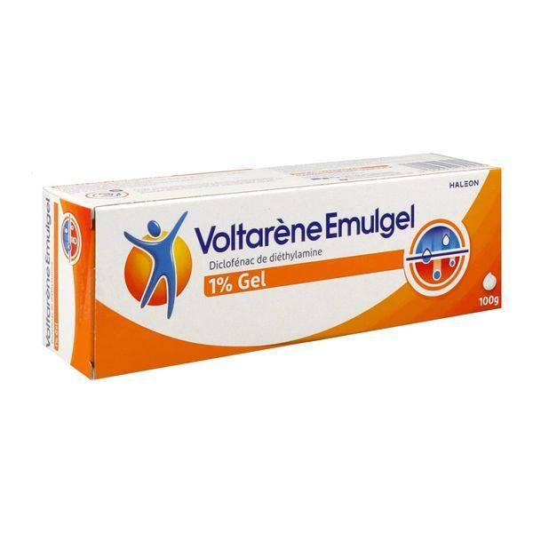 VOLTARENE EMULGEL Gel 1 %, boîte 1 tube 100 g