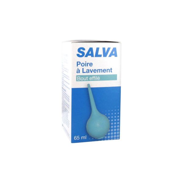 SALVA - Poire à lavement auriculaire bout effilé - poire - 30ML