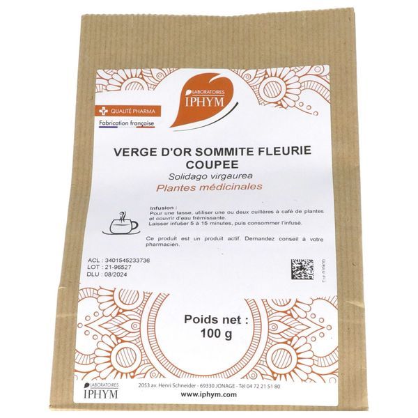 VERGE D'OR PLANTE IPHYM Verge d'or plante, vrac, sac 100 g