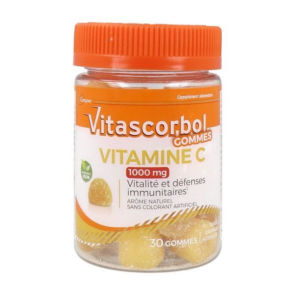 Vitascorbol Gommes Vit.C 1000Mg X30