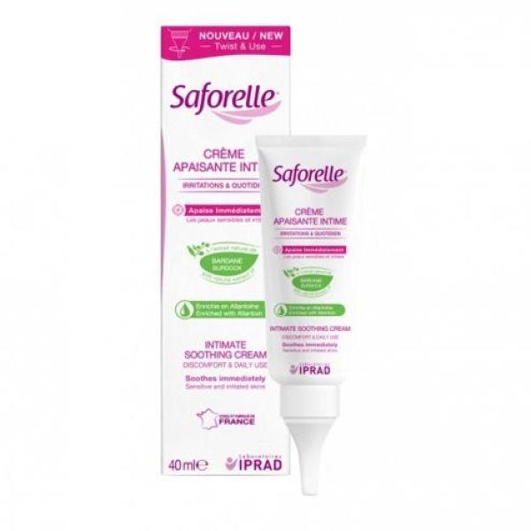 Saforelle Creme Apaisante - Ancienne Formule Tube 40 Ml 1