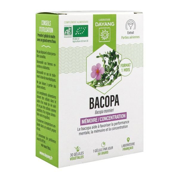 DAYANG BACOPA BIO GELULE BOITE 30
