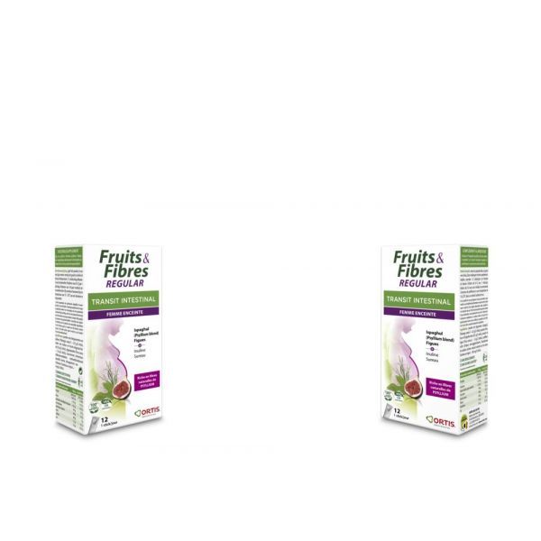 Fruits & fibres regular femme enceinte - 12 sticks de 10 g